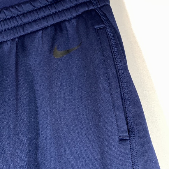 Nike Dri-Fit Navy Blue Straight Leg Sweatpants - Picture 3 of 6